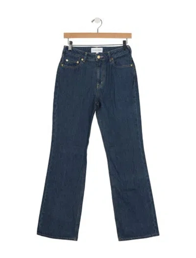 Pre-owned Tu Es Mon Tresor Flared Pants W/ Tags In Blue