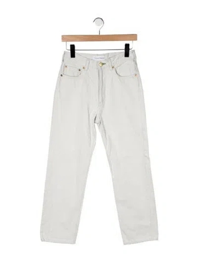 Pre-owned Tu Es Mon Tresor High-rise Straight Leg Jeans In Multi