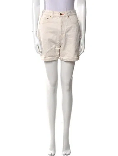 Pre-owned Tu Es Mon Tresor Mini Shorts In Neutral
