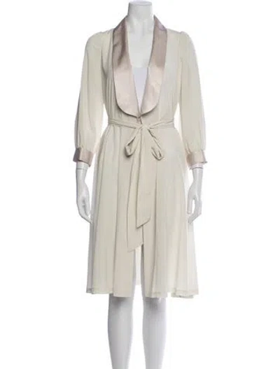 Pre-owned Tu Es Mon Tresor Robe In Neutral