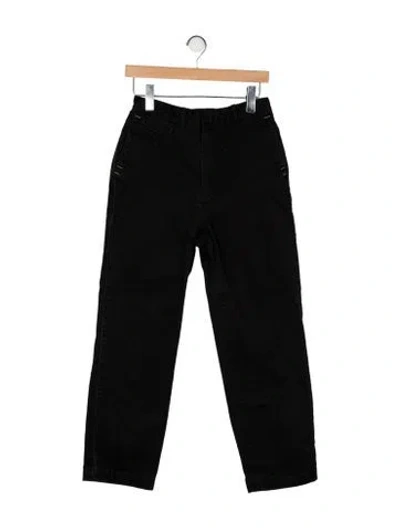 Pre-owned Tu Es Mon Tresor Straight Leg Pants In Black