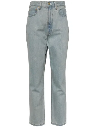 Tu Es Mon Tresor The Mother Of Pearl Jeans In Blue