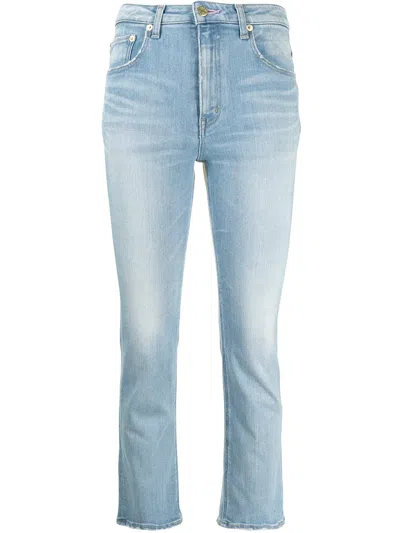 Tu Es Mon Tresor The Rose Quartz Jeans In Blau