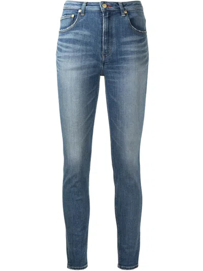 Tu Es Mon Tresor The Ruby Skinny Jeans In 蓝色