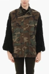 Tu Lizé Camouflage Saharan Jacket With Crochet Sleeve
