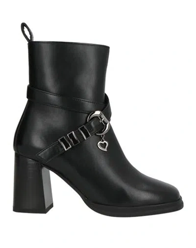 Tua By Braccialini Woman Ankle Boots Black Size 5 Synthetic Material