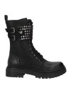 Tua By Braccialini Woman Ankle Boots Black Size 6 Textile Fibers In Black