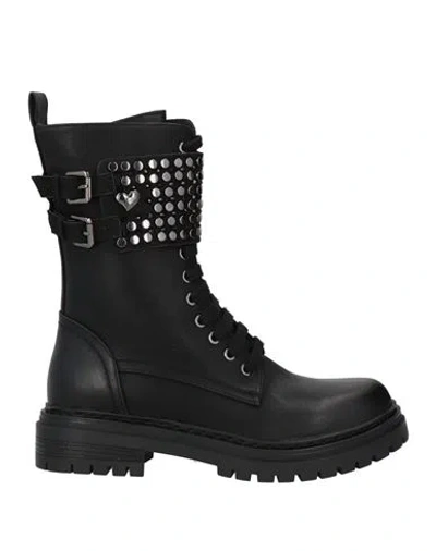 Tua By Braccialini Woman Ankle Boots Black Size 6 Textile Fibers