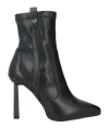 Tua By Braccialini Woman Ankle Boots Black Size 8 Textile Fibers In Black