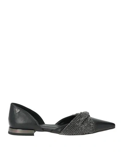 Tua By Braccialini Woman Ballet Flats Black Size 9 Synthetic Material