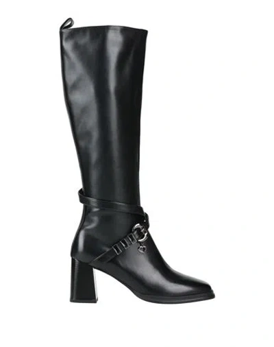 Tua By Braccialini Woman Boot Black Size 10 Textile Fibers