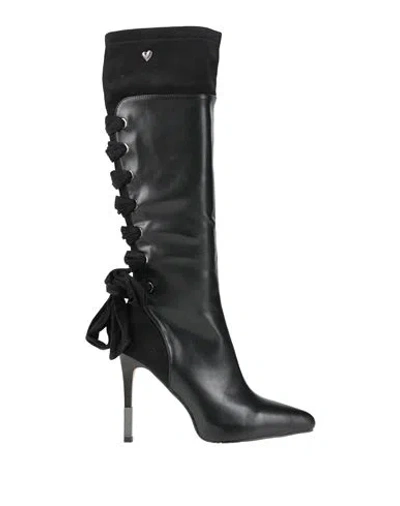 Tua By Braccialini Woman Boot Black Size 6 Textile Fibers