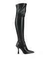 Tua By Braccialini Woman Boot Black Size 7 Textile Fibers In Black