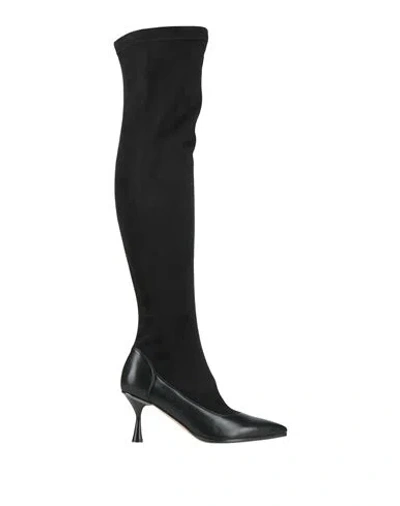 Tua By Braccialini Woman Boot Black Size 8 Textile Fibers