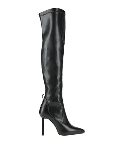 Tua By Braccialini Woman Boot Black Size 8 Textile Fibers