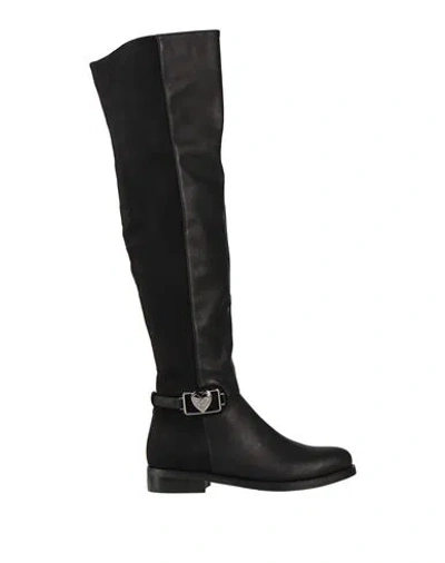 Tua By Braccialini Woman Boot Black Size 8 Textile Fibers