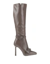 Tua By Braccialini Woman Boot Khaki Size 8 Textile Fibers