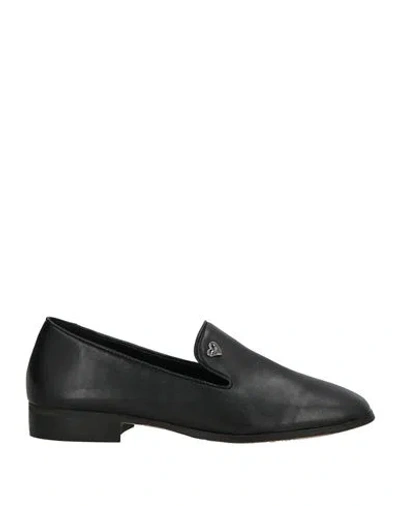 Tua By Braccialini Woman Loafers Black Size 8 Synthetisches Material