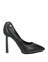 Tua By Braccialini Woman Pumps Black Size 11 Textile Fibers In Black