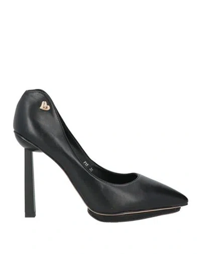 Tua By Braccialini Woman Pumps Black Size 11 Textile Fibers