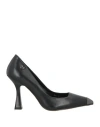 Tua By Braccialini Woman Pumps Black Size 8 Synthetisches Material In Black