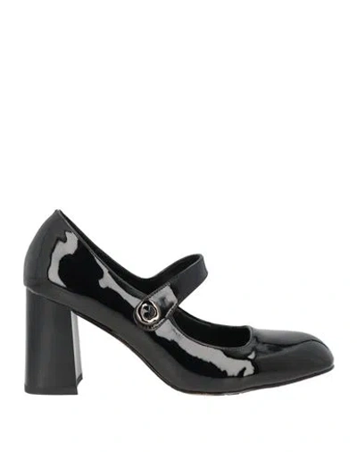 Tua By Braccialini Woman Pumps Black Size 9 Textile Fibers