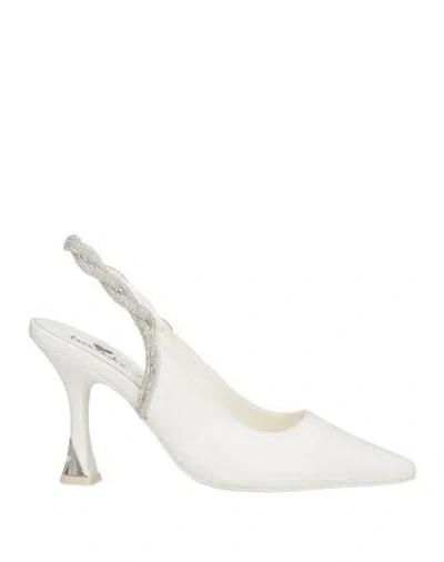 Tua By Braccialini Woman Pumps White Size 9 Synthetic Material