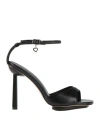 Tua By Braccialini Woman Sandals Black Size 11 Textile Fibers