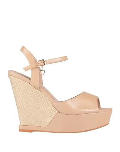Tua By Braccialini Woman Sandals Blush Size 8 Textile Fibers In Pink