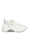 Tua By Braccialini Woman Sneakers White Size 6 Textile Fibers In White