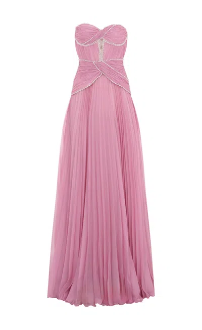Tuba Ergin Women's Pink Candice Maxi Dress