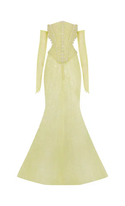 Tuba Ergin Women's Yellow Ada Maxi Dress