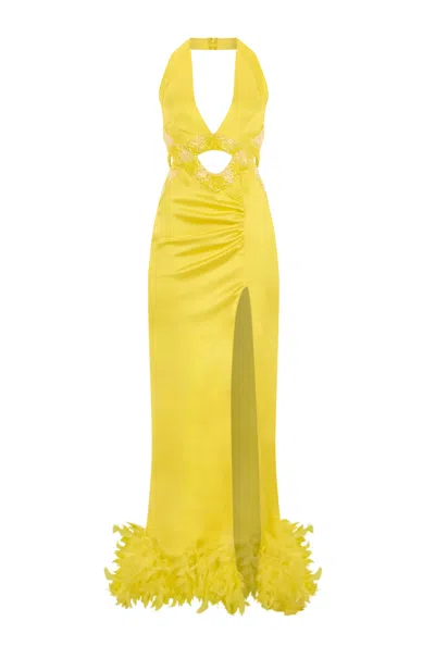 Tuba Ergin Women's Yellow Gisele Maxi Dress