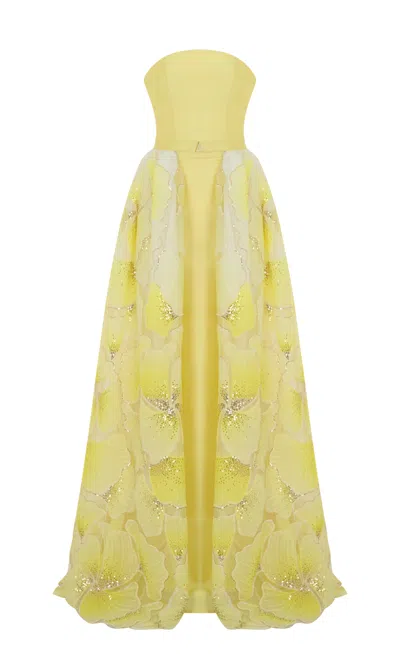 Tuba Ergin Women's Yellow Kate Maxi Dress