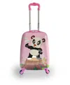 Tucci 18" Luggage Carry On Suitcase Kids Travel Suitcase In Peppy Panda