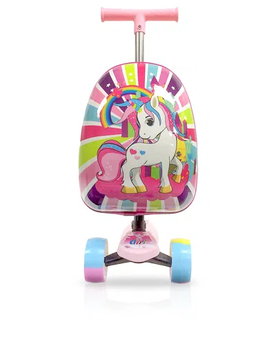 Tucci 32" Luggage Hardside Suitcase For Kids In Magical Unicorn