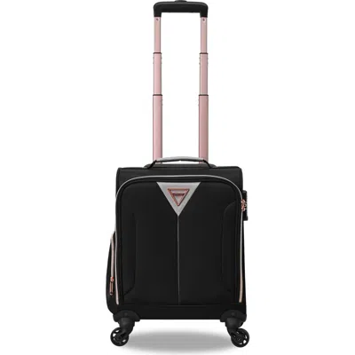 Tucci Abito 16-inch Softside Carry-on Luggage In Black