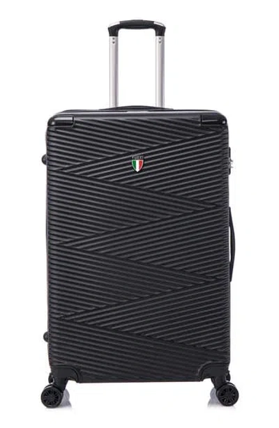 Tucci Avenza Hardshell 3-piece Spinner Luggage Set In Black