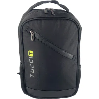 Tucci City Rider Backpack In Black