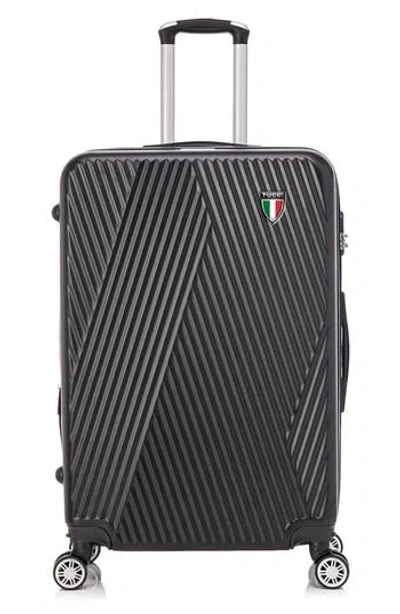 Tucci Colpi Hardshell 3-piece Spinner Luggage Set In Black