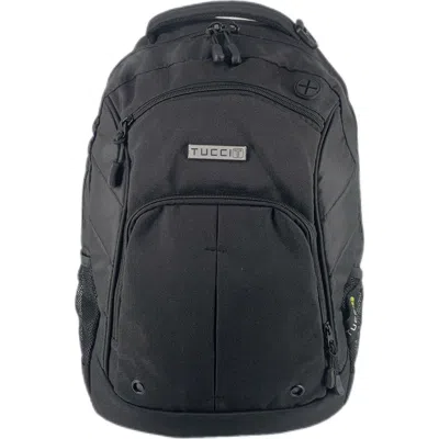 Tucci Cyclist Backpack In Black