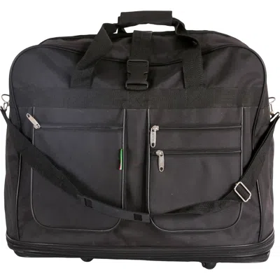 Tucci Immenso 35-inch Rolling Duffle Bag In Black