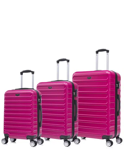 Tucci Italy Carravia 3pc Hardside Luggage Set