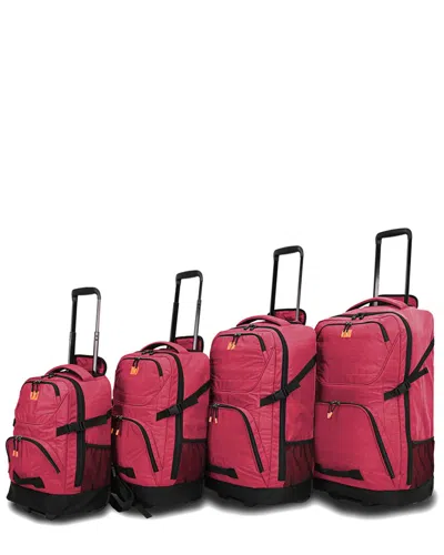 Tucci Italy Imbronciata 4pc Expandable Luggage Set