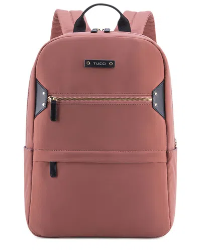 Tucci Italy Peakpulse Pack Backpack In Red