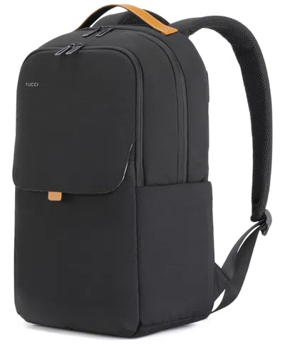 Tucci Italy Speedster Pack Backpack In Black