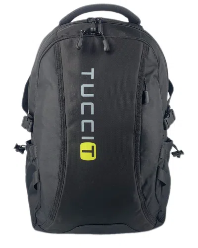 Tucci Italy Trail Tracker Backpack In Grey
