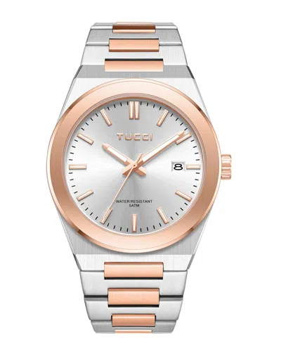 Tucci Italy Unisex Watch In Metallic