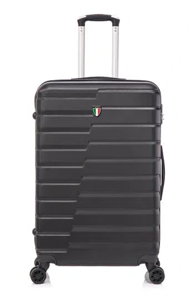 Tucci Marvello Hardshell 3-piece Spinner Luggage Set In Black