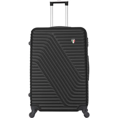 Tucci Travola Hardshell 3-piece Spinner Luggage Set In Black